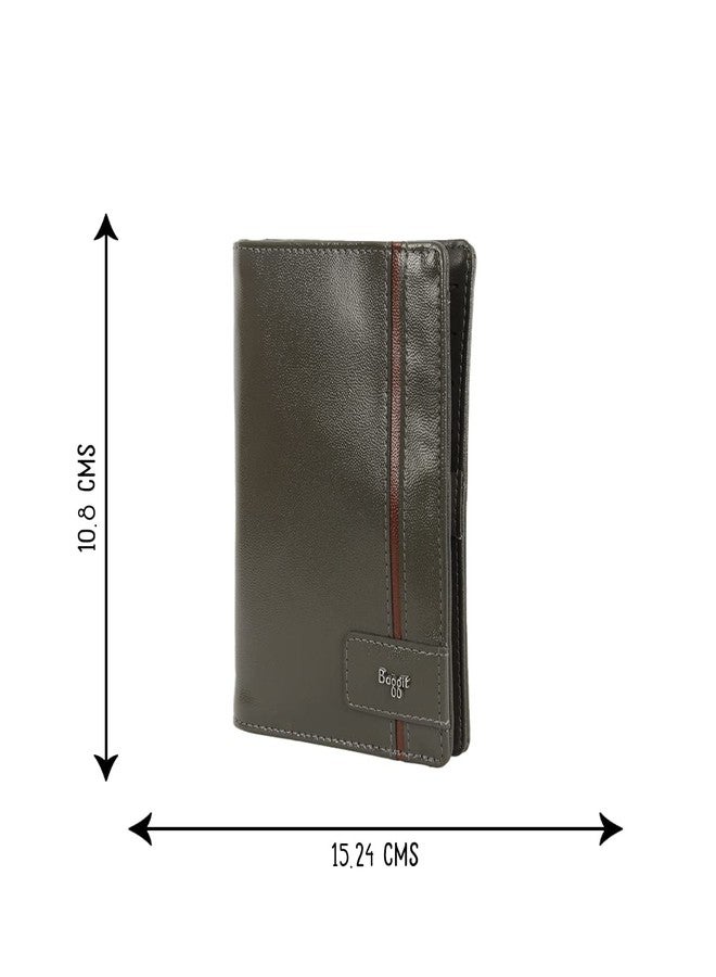 Baggit Men Green Wallet Medium Size | Men Stylish Purse Bag | Credit Card Money Holder - Image 3
